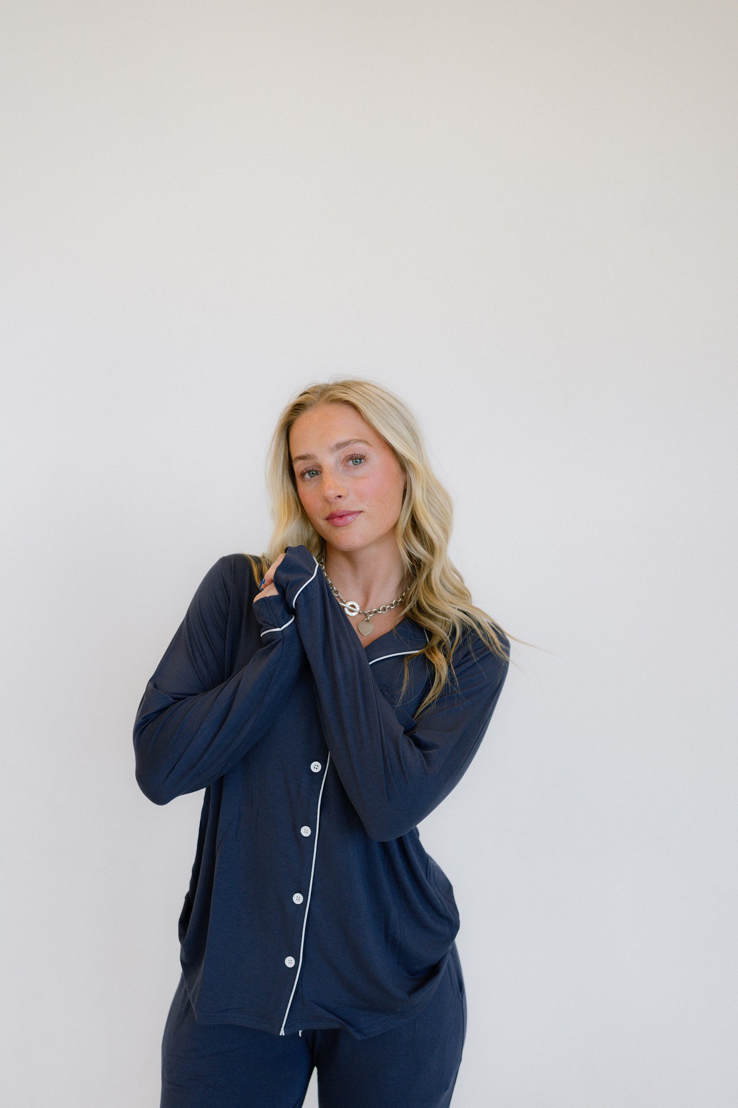 Navy Long Set - Everrest