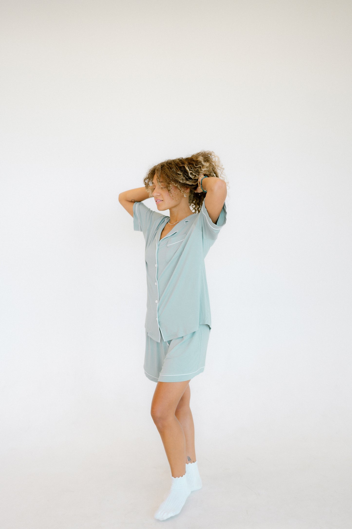 Sage Green Short Set - Everrest