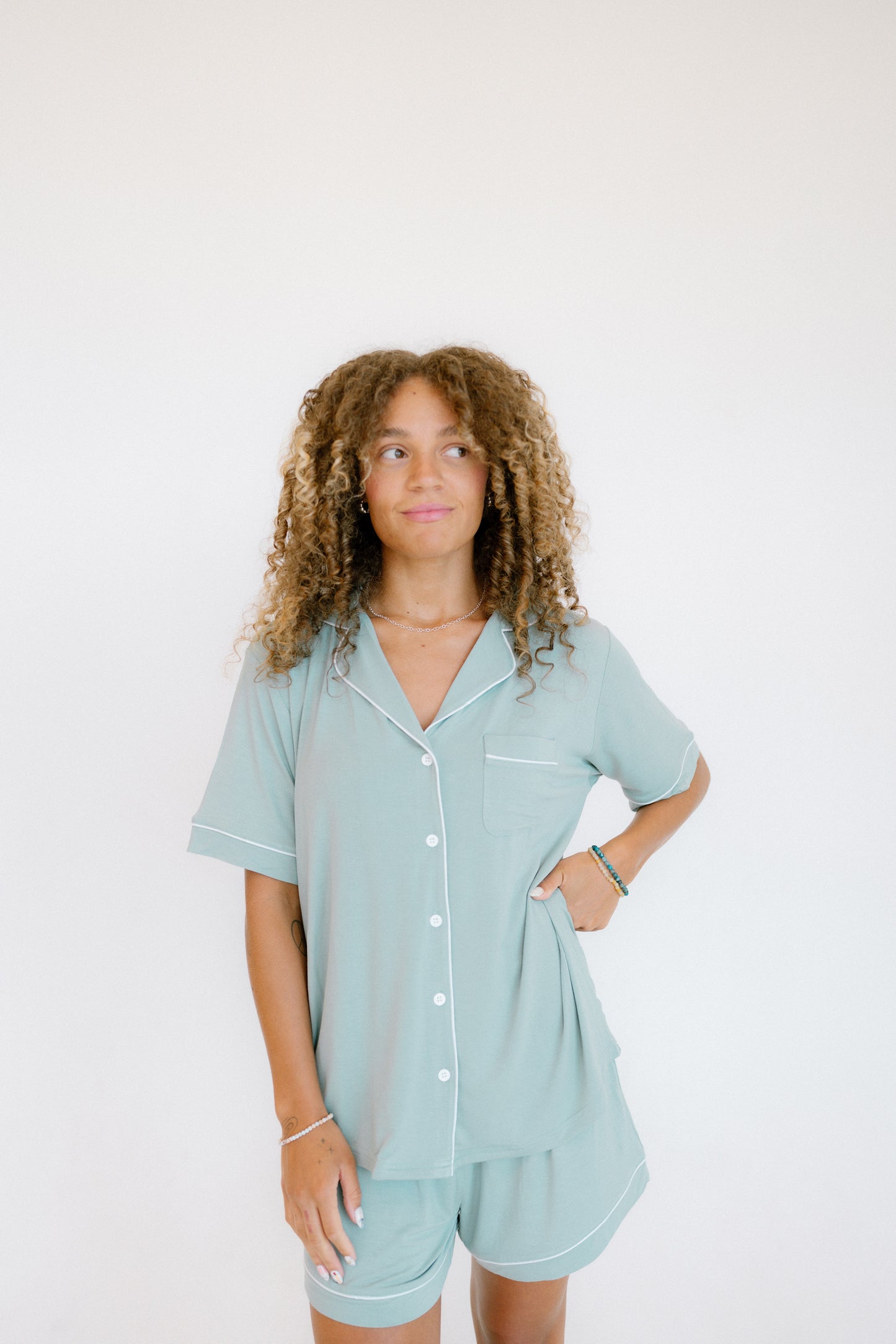 Sage Green Short Set - Everrest