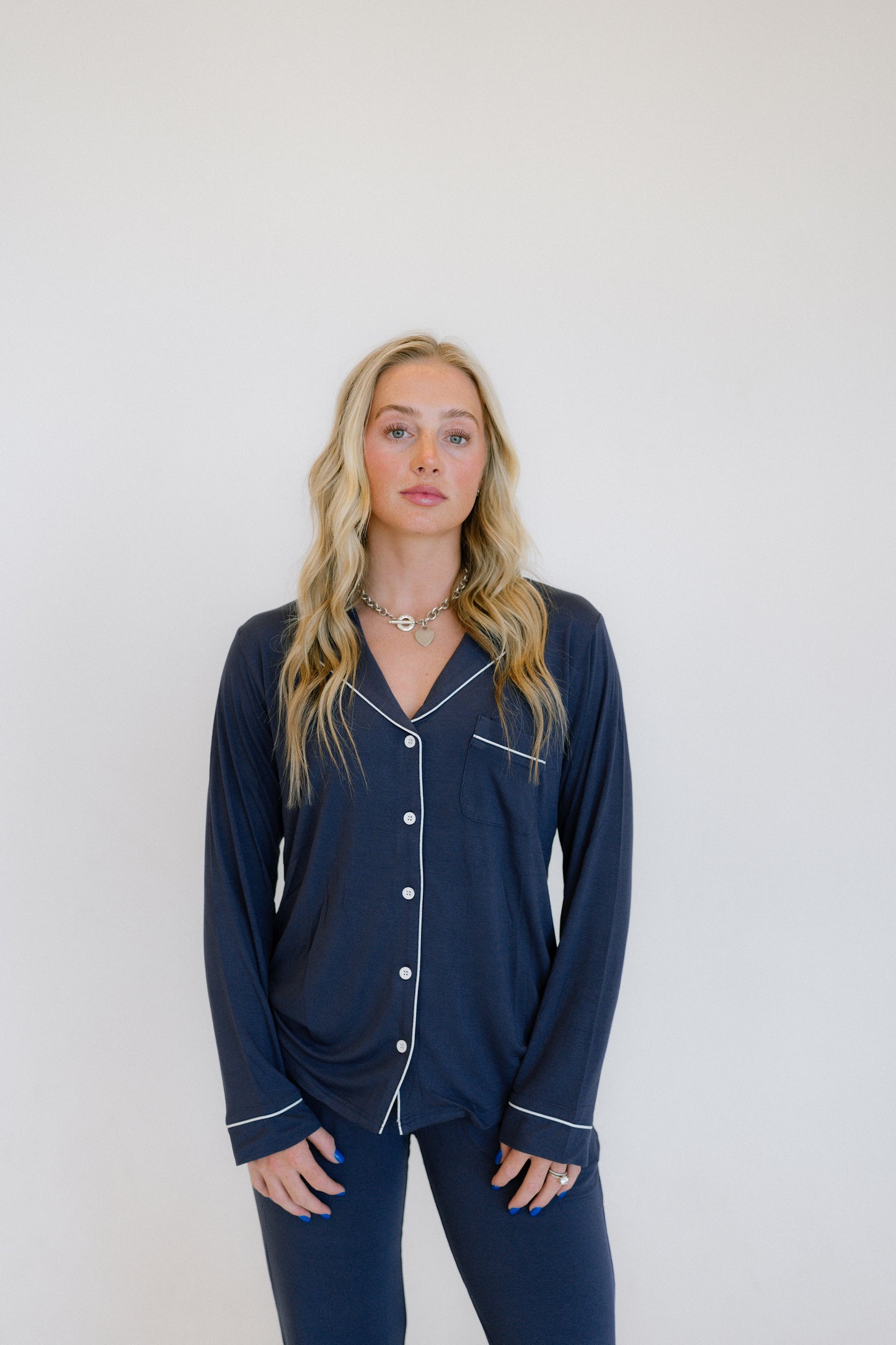 Navy Long Set - Everrest