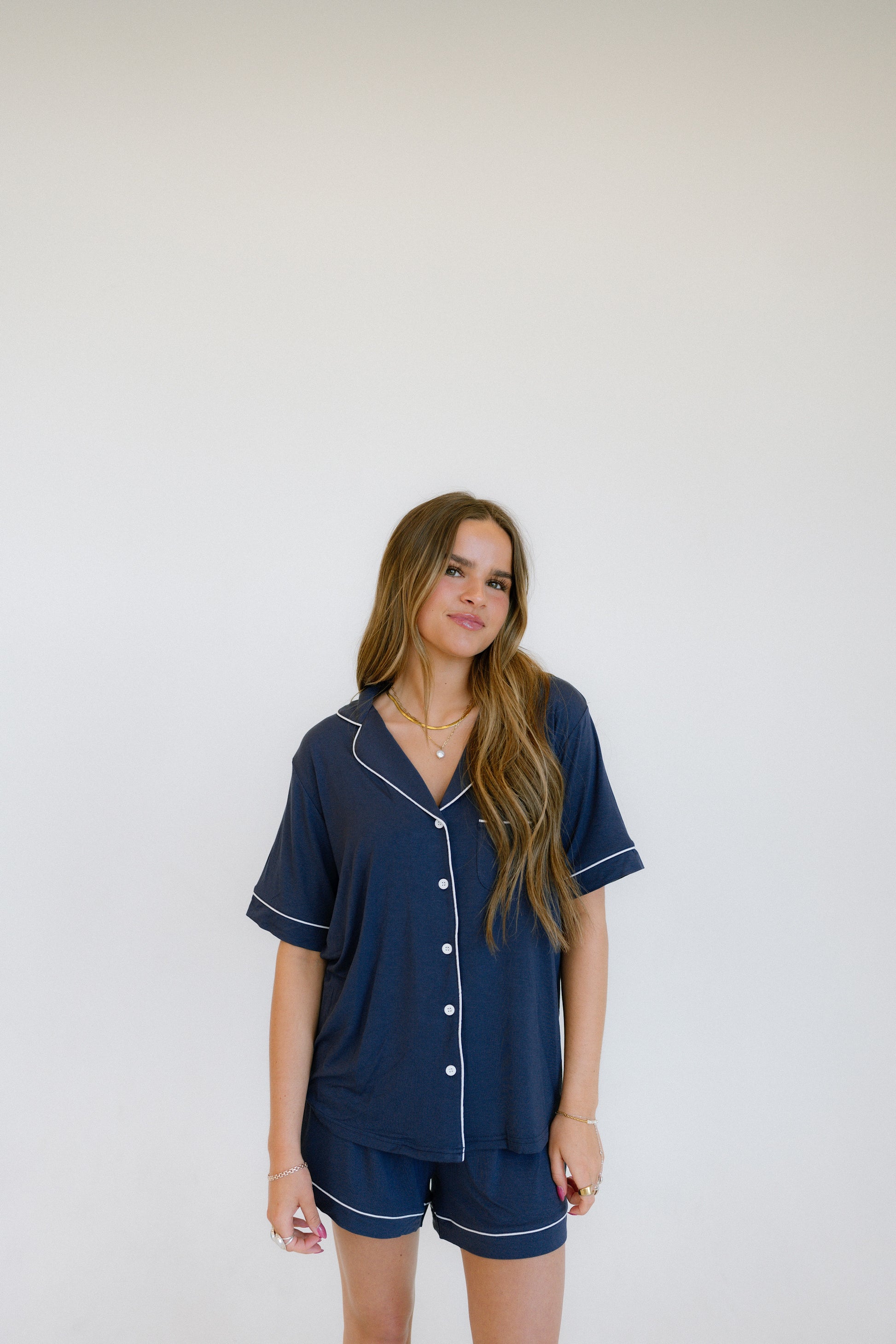 Navy Short Set - Everrest