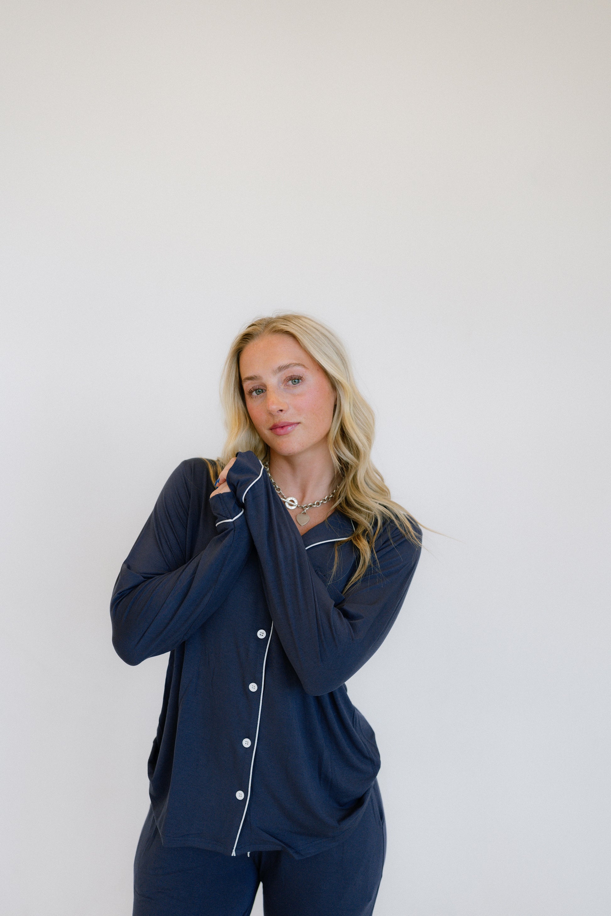 Navy Long Set - Everrest