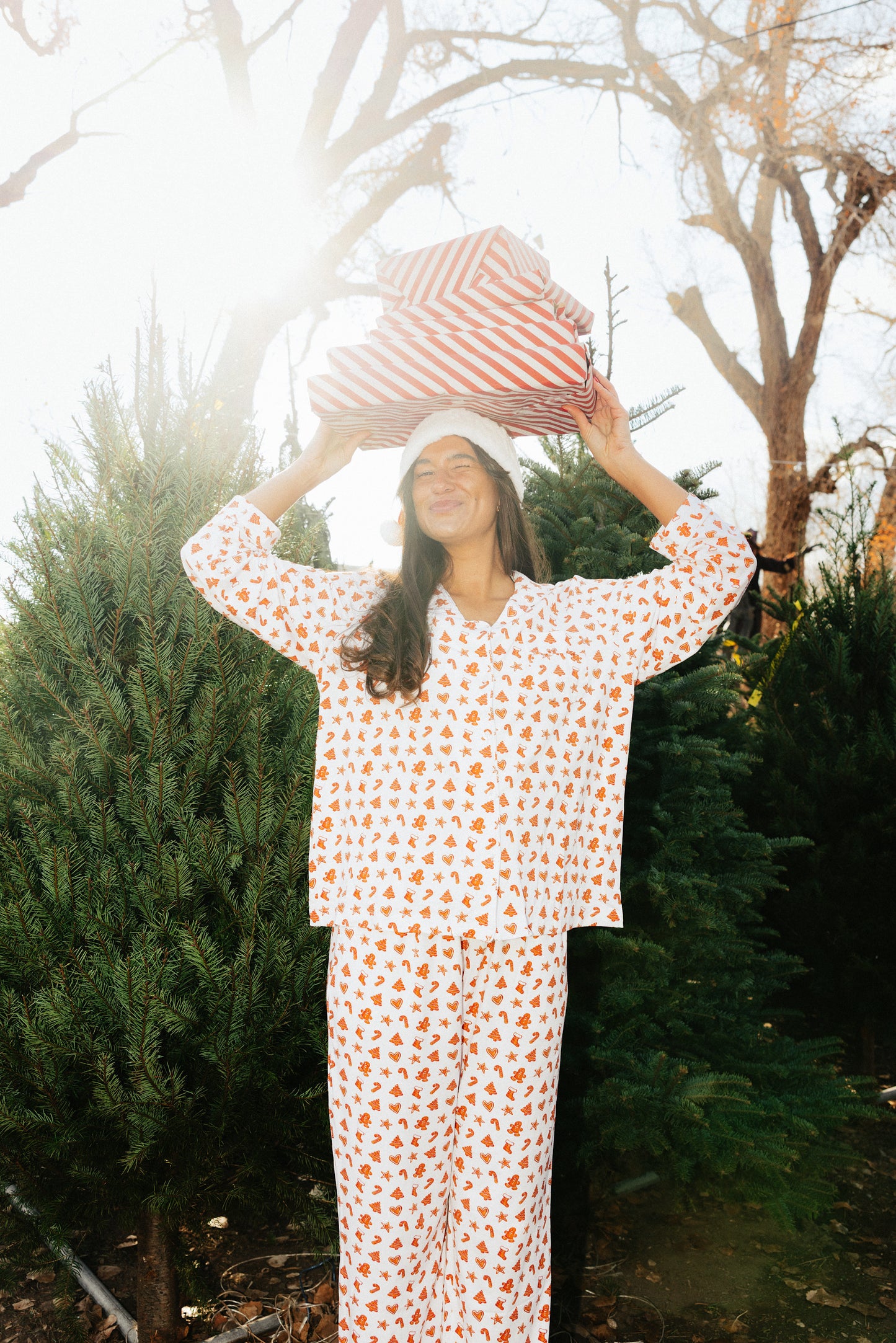 Gingerbread Pajama Set